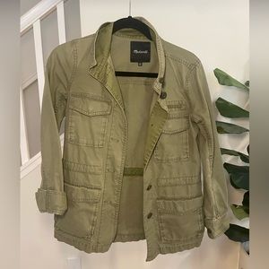 Madewell Women’s Army Green Utility Jacket